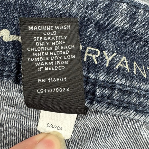 LANE BRYANT Womens Capri blue denim jeans - Genius Fit - SIZE 20‎ - Picture 8 of 8